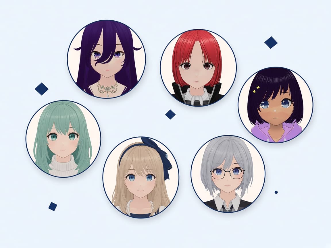 Wishynow avatar faces